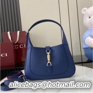 Buy Cheap Gucci Jackie 1961 Medium Bag ‎In Smooth Leather 810232 Dark Blue 2026