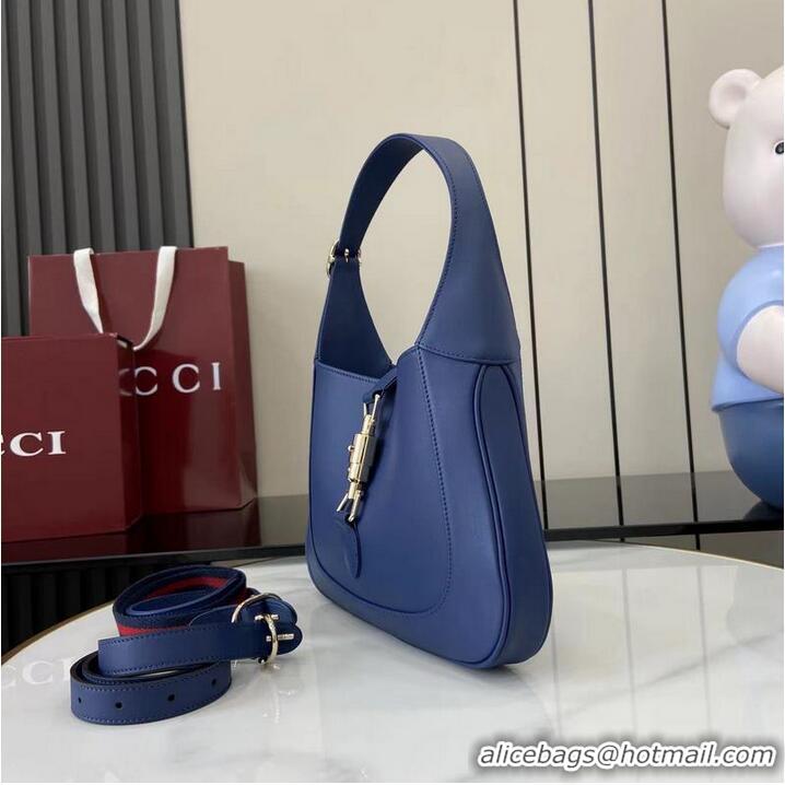 Buy Cheap Gucci Jackie 1961 Medium Bag ‎In Smooth Leather 810232 Dark Blue 2026