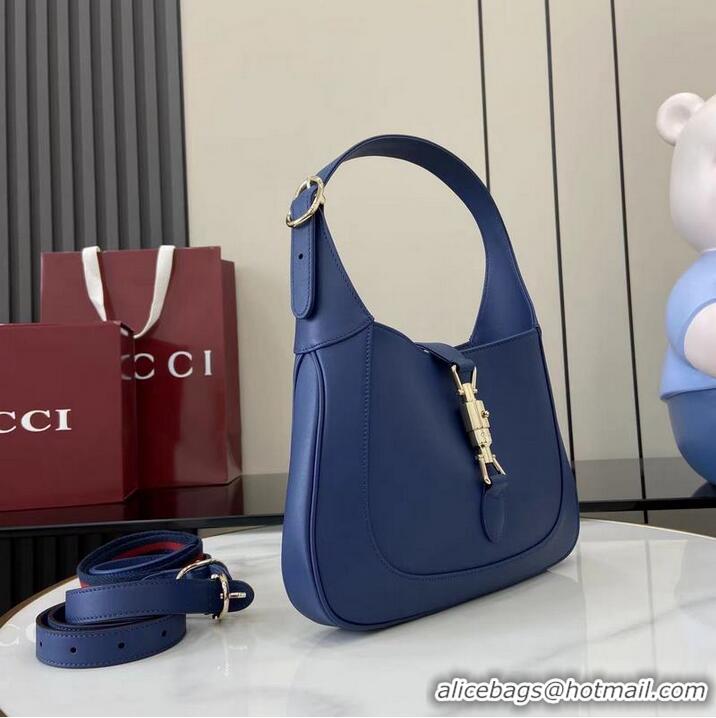 Buy Cheap Gucci Jackie 1961 Medium Bag ‎In Smooth Leather 810232 Dark Blue 2026