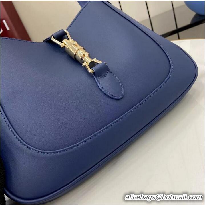Buy Cheap Gucci Jackie 1961 Medium Bag ‎In Smooth Leather 810232 Dark Blue 2026