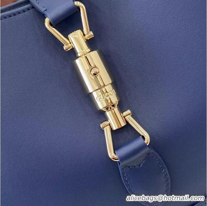 Buy Cheap Gucci Jackie 1961 Medium Bag ‎In Smooth Leather 810232 Dark Blue 2026
