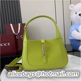 Buy Discount Gucci Jackie 1961 Medium Bag ‎In Smooth Leather 810232 Green 2026