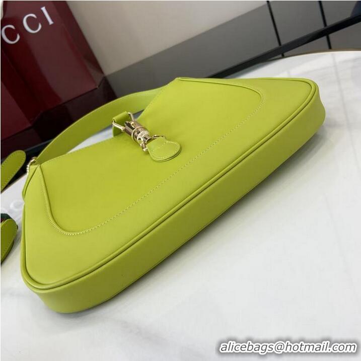 Buy Discount Gucci Jackie 1961 Medium Bag ‎In Smooth Leather 810232 Green 2026