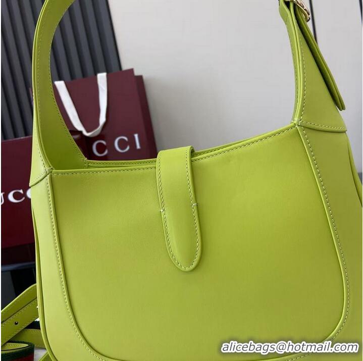 Buy Discount Gucci Jackie 1961 Medium Bag ‎In Smooth Leather 810232 Green 2026