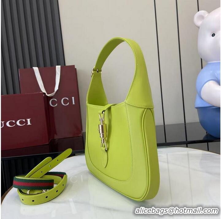 Buy Discount Gucci Jackie 1961 Medium Bag ‎In Smooth Leather 810232 Green 2026