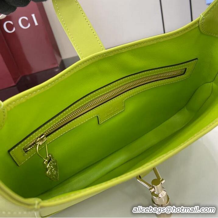 Buy Discount Gucci Jackie 1961 Medium Bag ‎In Smooth Leather 810232 Green 2026