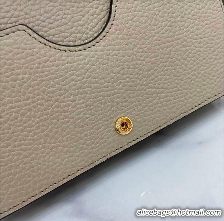 Grade Design Gucci Bi-colour GG Marmont Wallet On Chain ‎497985 Grey Leather