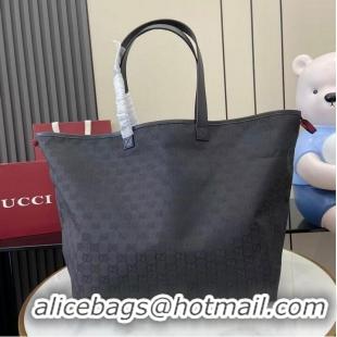 Top Grade Gucci GG Canvas Large Tote Bag 835567 Black 2026
