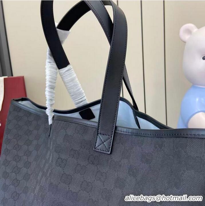 Top Grade Gucci GG Canvas Large Tote Bag 835567 Black 2026