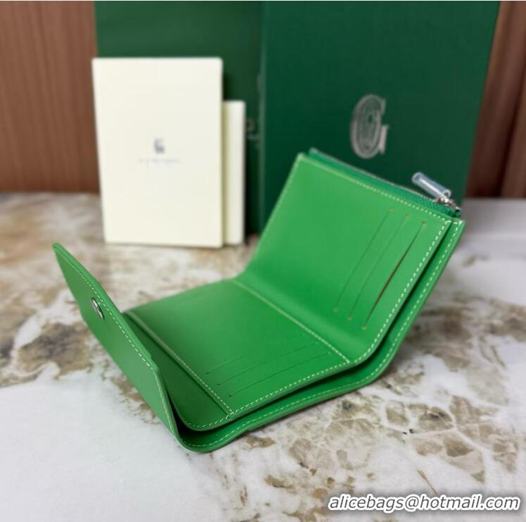 Buy Discount Goyard Saint-Gabriel Wallet 3319 Multicolored Meadow Green
