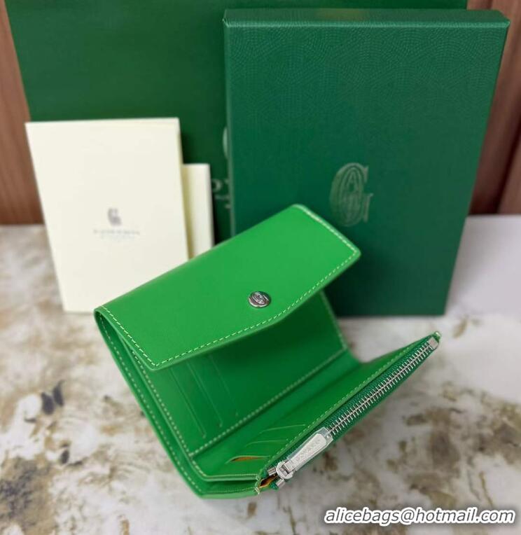 Buy Discount Goyard Saint-Gabriel Wallet 3319 Multicolored Meadow Green