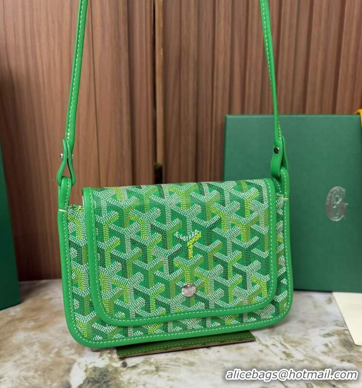 Top Quality Goyard Plumet Pocket Wallet Mini Bag GY8015 Multicolored Meadow Green