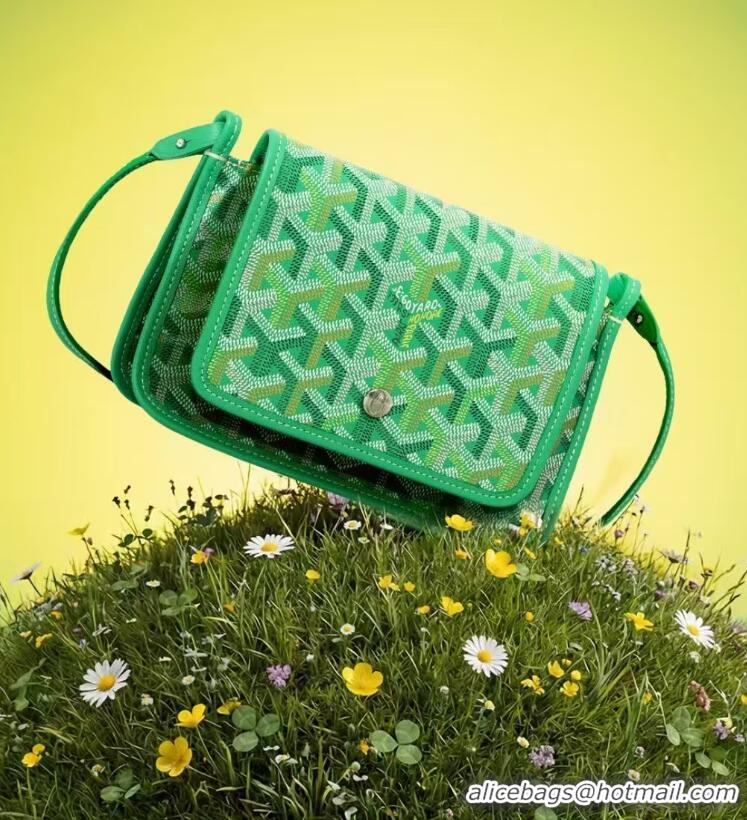 Top Quality Goyard Plumet Pocket Wallet Mini Bag GY8015 Multicolored Meadow Green