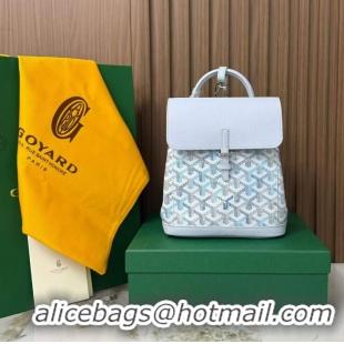 Low Cost Goyard Original Alpin Backpack Mini G8710 Multicolored Polar Blue