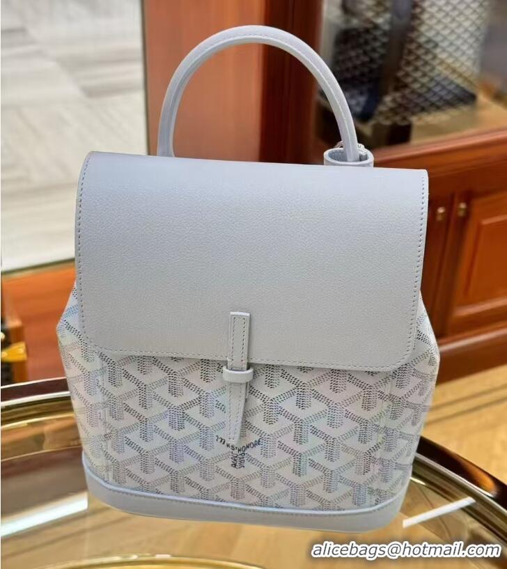 Low Cost Goyard Original Alpin Backpack Mini G8710 Multicolored Polar Blue