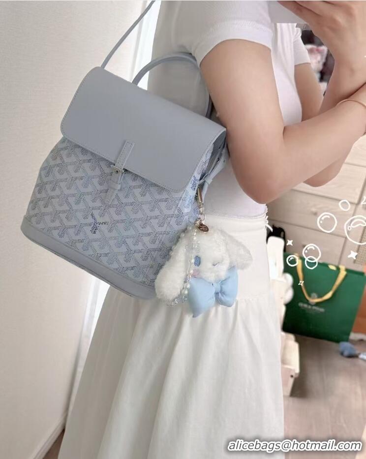 Low Cost Goyard Original Alpin Backpack Mini G8710 Multicolored Polar Blue