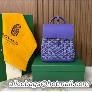 Trendy Design Goyard Original Alpin Backpack Mini G8710 Multicolored Blueberry Purple