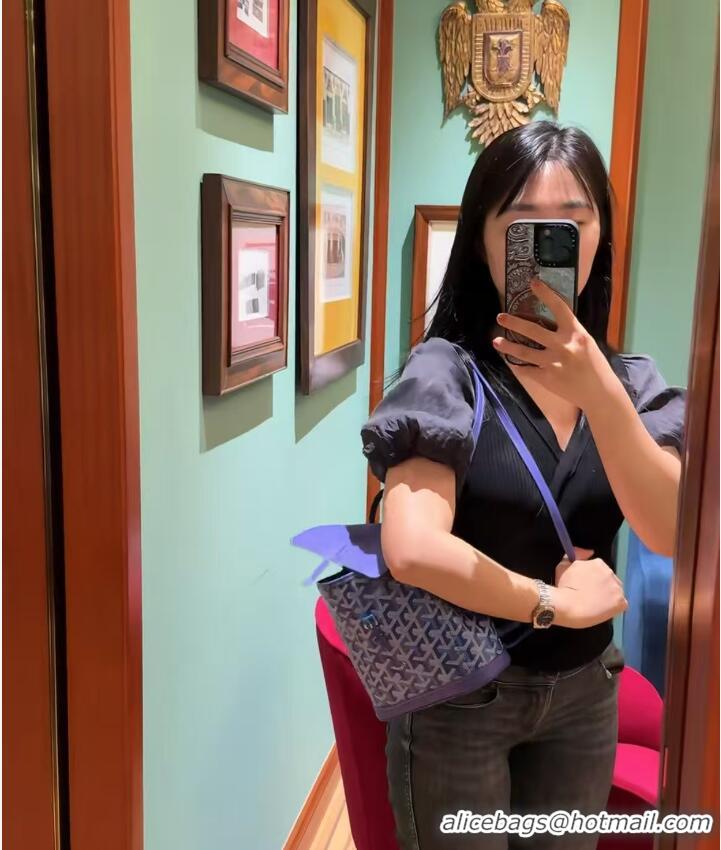 Trendy Design Goyard Original Alpin Backpack Mini G8710 Multicolored Blueberry Purple