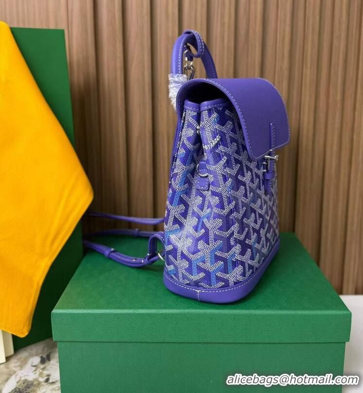 Trendy Design Goyard Original Alpin Backpack Mini G8710 Multicolored Blueberry Purple