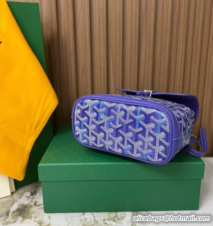 Trendy Design Goyard Original Alpin Backpack Mini G8710 Multicolored Blueberry Purple