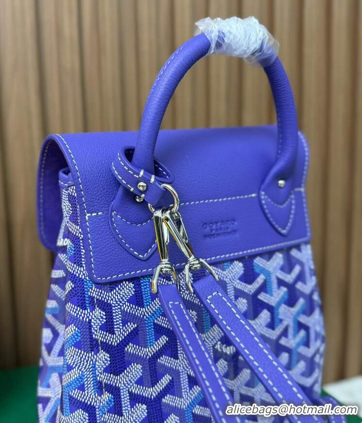 Trendy Design Goyard Original Alpin Backpack Mini G8710 Multicolored Blueberry Purple