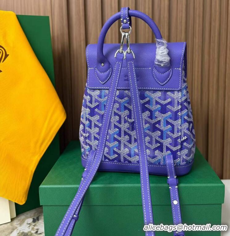 Trendy Design Goyard Original Alpin Backpack Mini G8710 Multicolored Blueberry Purple