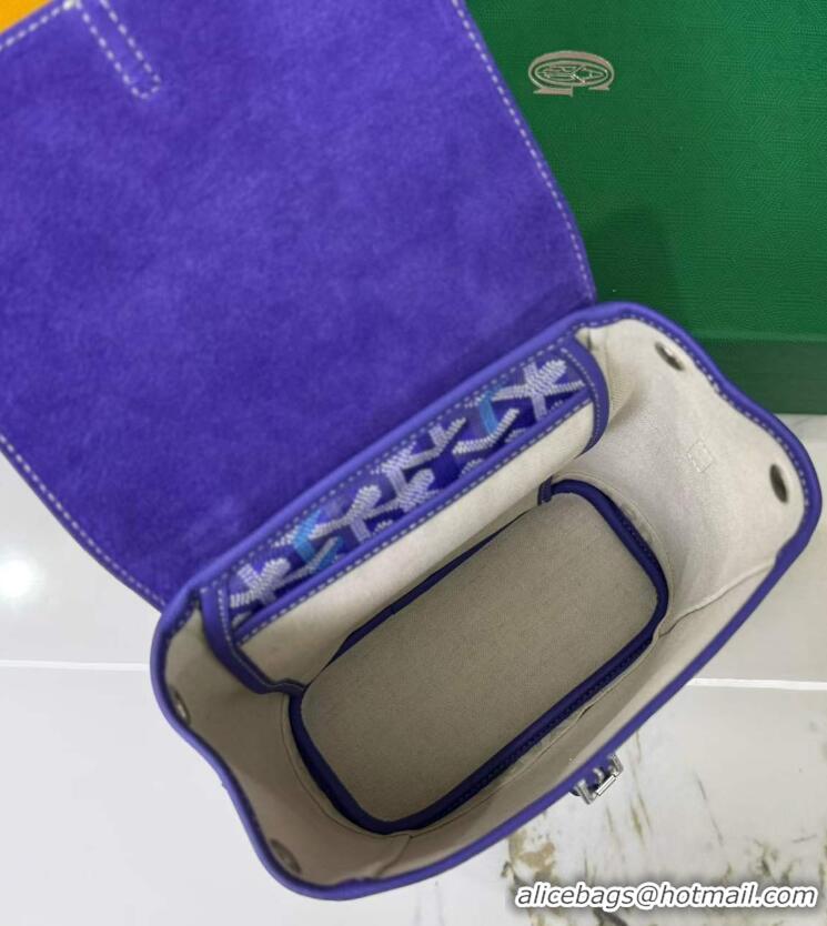 Trendy Design Goyard Original Alpin Backpack Mini G8710 Multicolored Blueberry Purple