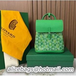 Shop Inexpensive Goyard Original Alpin Backpack Mini G8710 Multicolored Meadow Green