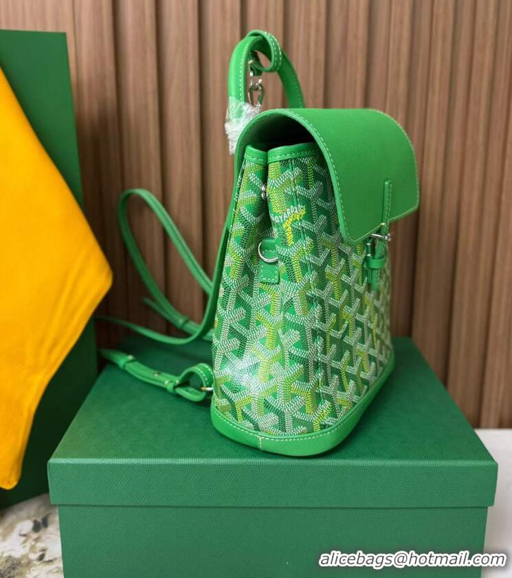 Shop Inexpensive Goyard Original Alpin Backpack Mini G8710 Multicolored Meadow Green