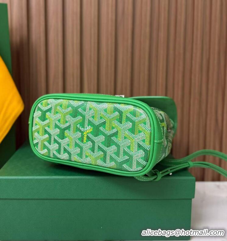 Shop Inexpensive Goyard Original Alpin Backpack Mini G8710 Multicolored Meadow Green