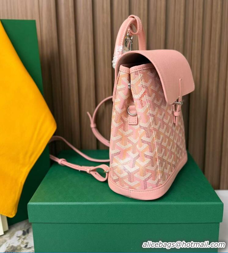 Best Price Goyard Original Alpin Backpack Mini G8710 Multicolored Powder Pink