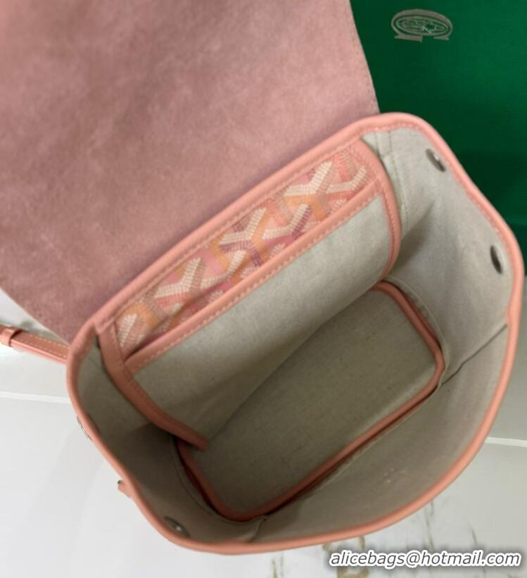 Best Price Goyard Original Alpin Backpack Mini G8710 Multicolored Powder Pink