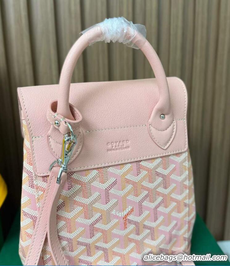 Best Price Goyard Original Alpin Backpack Mini G8710 Multicolored Powder Pink