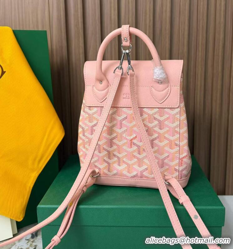 Best Price Goyard Original Alpin Backpack Mini G8710 Multicolored Powder Pink