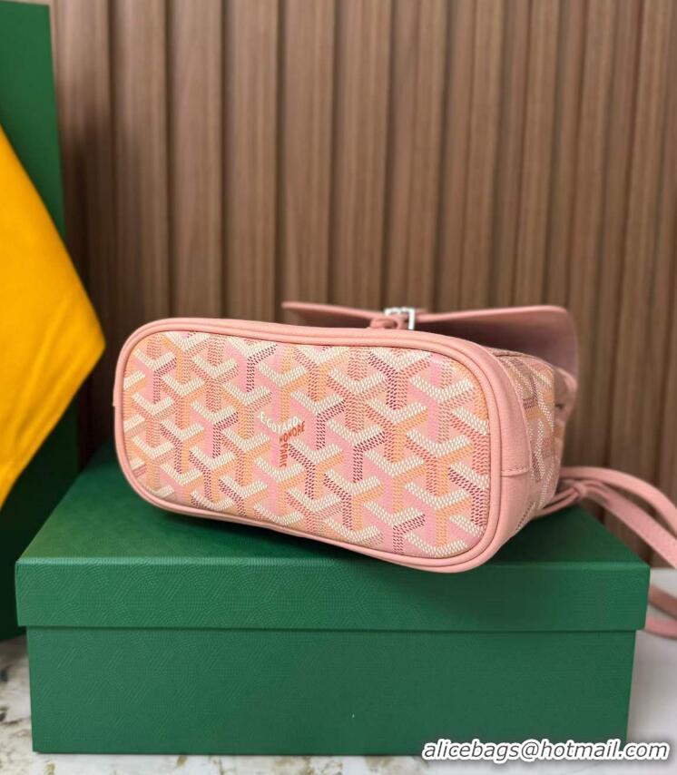 Best Price Goyard Original Alpin Backpack Mini G8710 Multicolored Powder Pink
