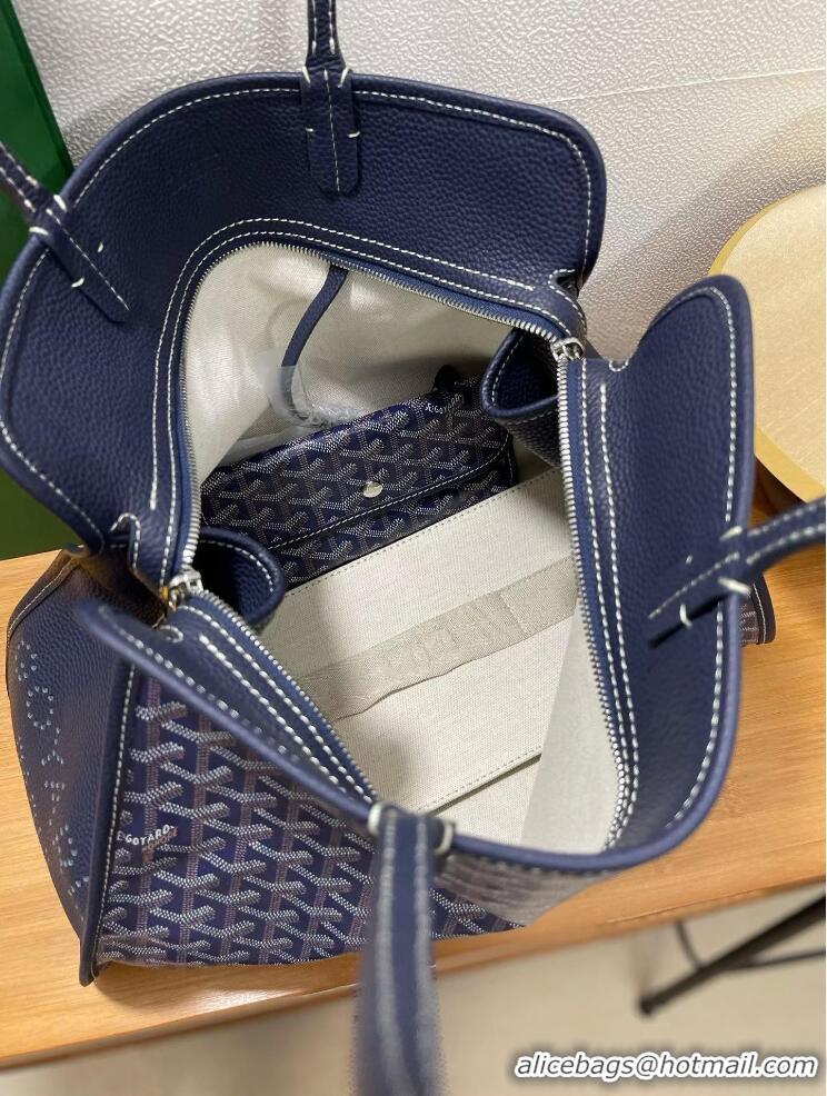 Best Price Goyard Original Sac Hardy Tote Bag 8955 Navy Blue