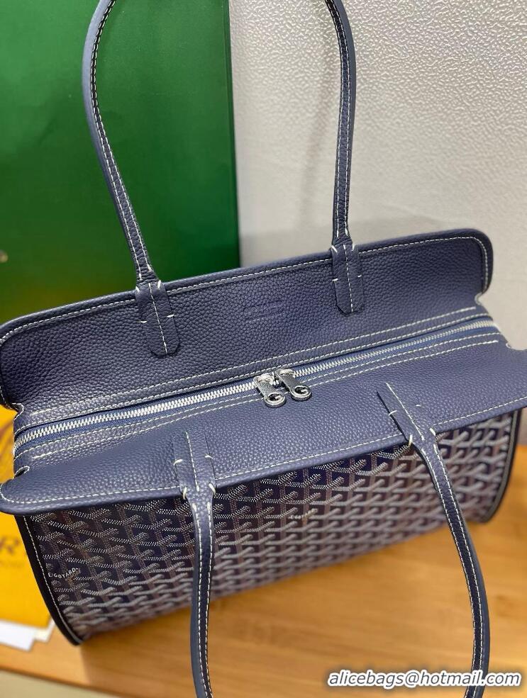 Best Price Goyard Original Sac Hardy Tote Bag 8955 Navy Blue