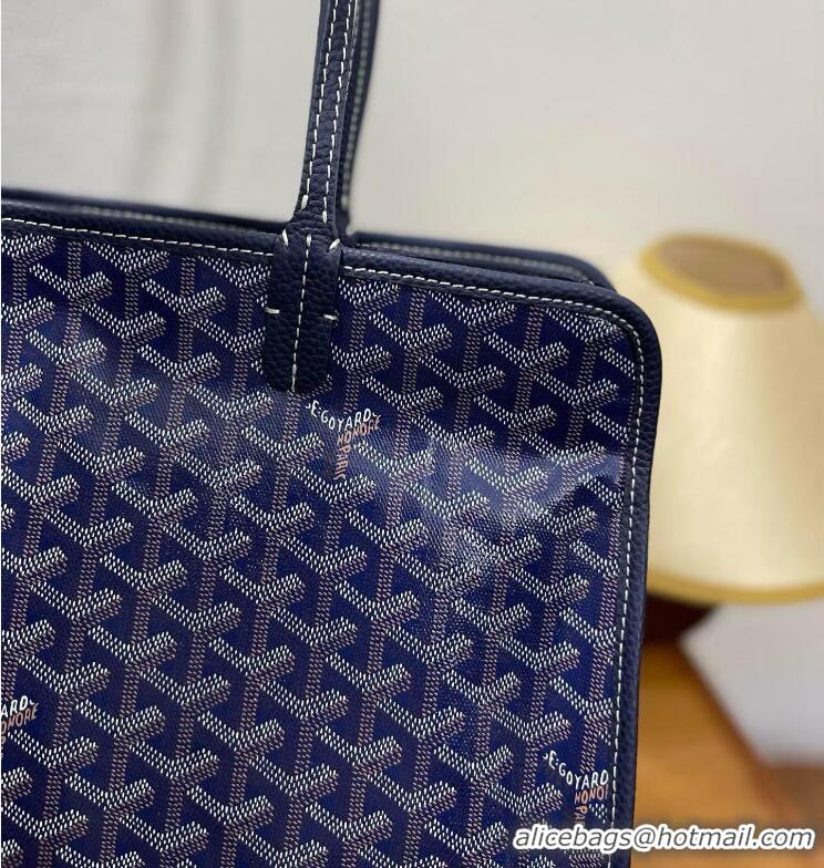 Best Price Goyard Original Sac Hardy Tote Bag 8955 Navy Blue