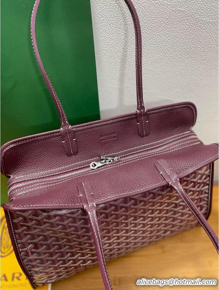 Super Quality Goyard Original Sac Hardy Tote Bag 8955 Burgundy
