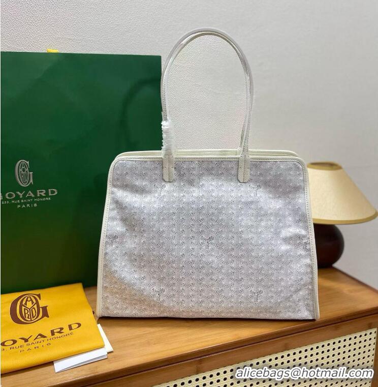 Low Price Goyard Original Sac Hardy Tote Bag 8955 White