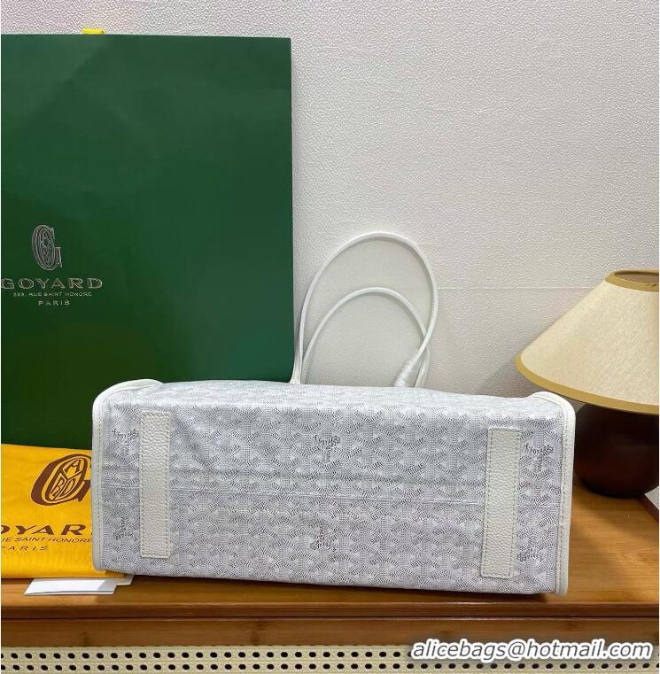 Low Price Goyard Original Sac Hardy Tote Bag 8955 White