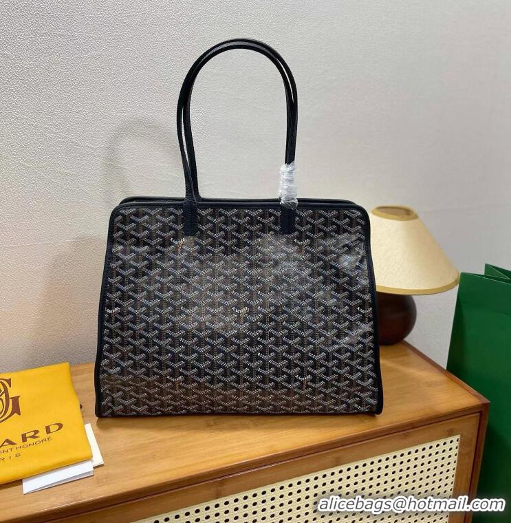 Top Grade Goyard Original Sac Hardy Tote Bag 8955 Black