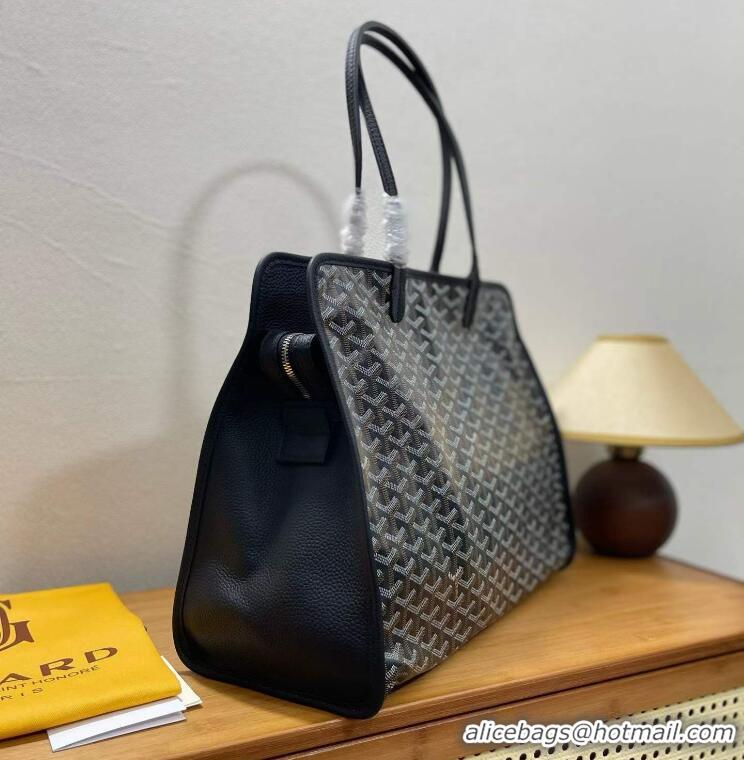 Top Grade Goyard Original Sac Hardy Tote Bag 8955 Black