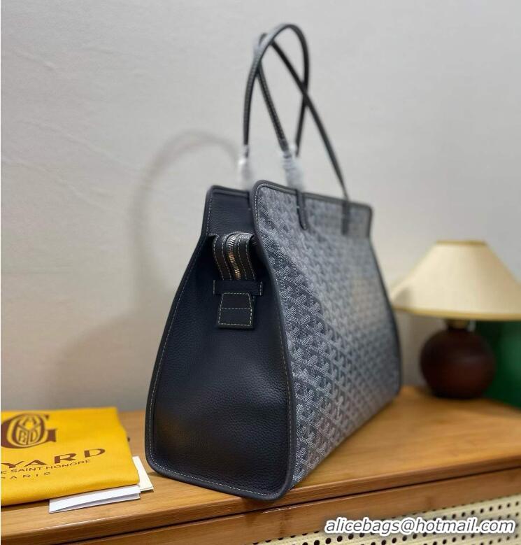 Purchase Goyard Original Sac Hardy Tote Bag 8955 Dark Grey