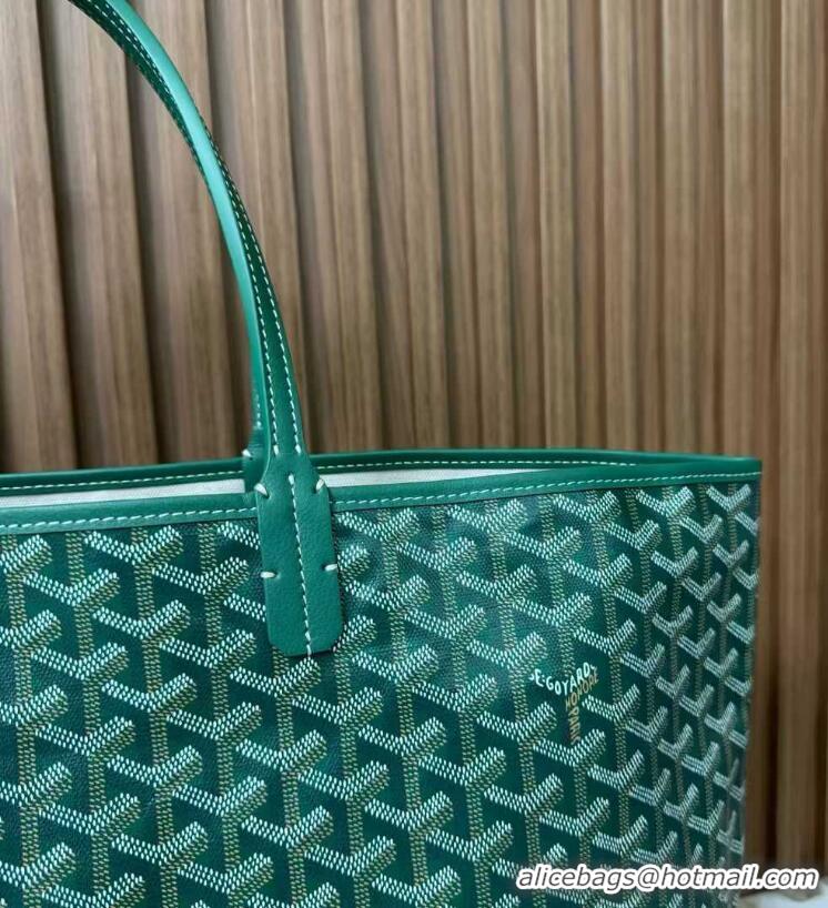 Buy Discount Goyard Original Saint Louis Tote Bag GM 18212 Green