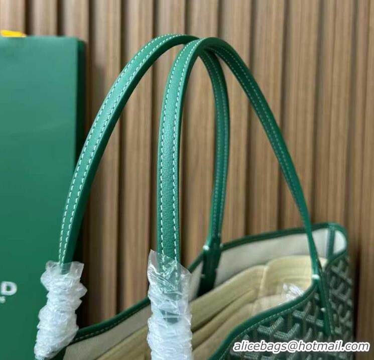 Buy Discount Goyard Original Saint Louis Tote Bag GM 18212 Green