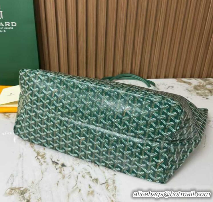 Buy Discount Goyard Original Saint Louis Tote Bag GM 18212 Green