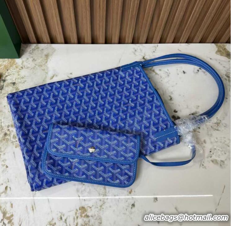 Shop Cheap Goyard Original Saint Louis Tote Bag GM 18212 Light Blue