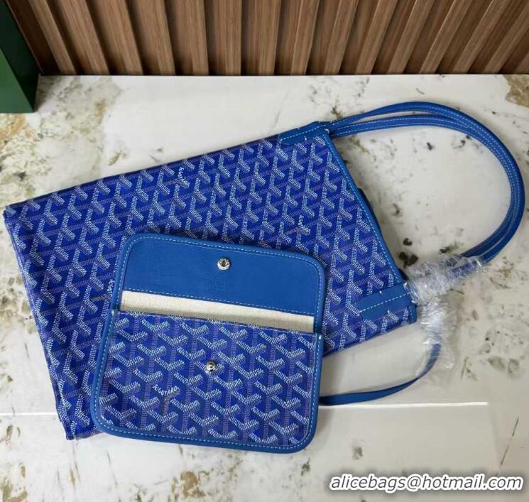 Shop Cheap Goyard Original Saint Louis Tote Bag GM 18212 Light Blue