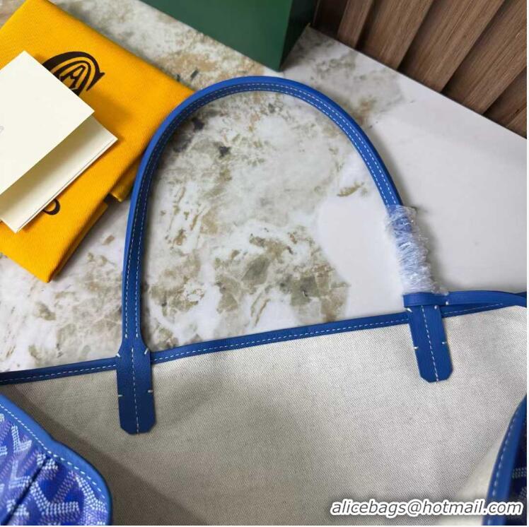 Shop Cheap Goyard Original Saint Louis Tote Bag GM 18212 Light Blue